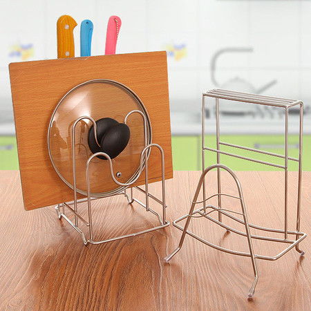 奧納斯 不銹鋼多功能刀架 廚房用品砧板菜刀架廚房落地刀架置物架 大號