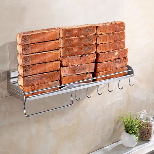 304不銹鋼廚房置物架壁掛免打孔收納刀架掛件廚具用品調料收納架