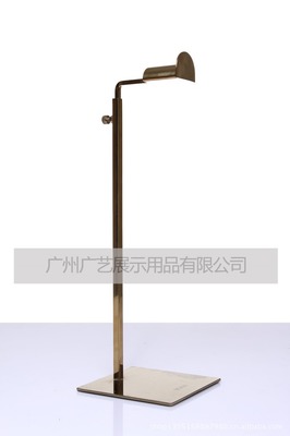 【高檔不銹鋼掛包架 手袋架 包包展示架 可調高低專業生產展示架】價格,廠家,圖片,展示架、支架,廣州市埃可索皮具制造-