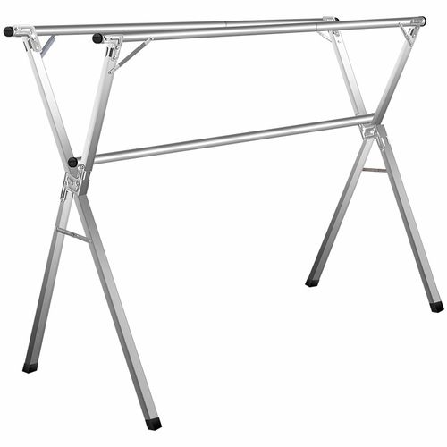 不銹鋼晾衣架 多功能折疊設(shè)計(jì)，便利生活新選擇